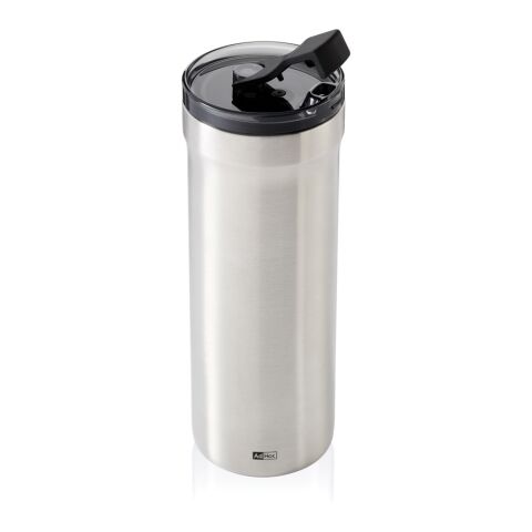 AdHoc Mug isotherme Pulse gris argent | sans marquage | non disponible | non disponible