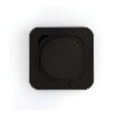 ZENS Chargeur magnétique de table de nuit noir