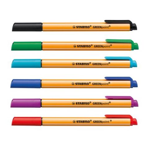 STABILO GREENpoint stylo feutre vert | sans marquage