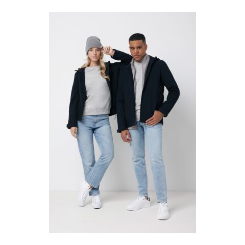 Veste homme soft shell en polyester recyclé Iqoniq Makalu noir | XL | sans marquage | non disponible | non disponible | non disponible