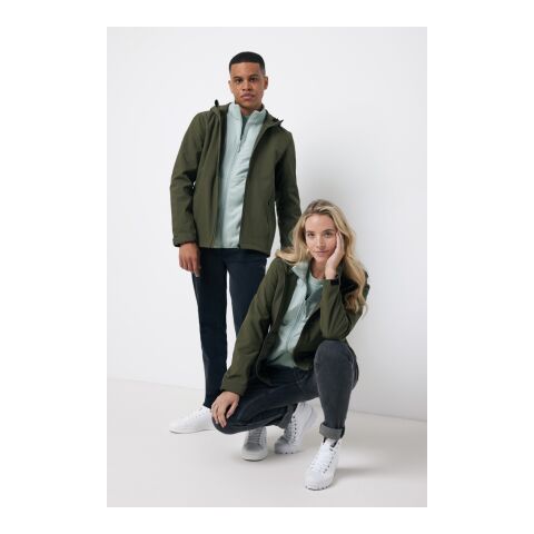 Veste femme soft shell en polyester recyclé Iqoniq Makalu vert | S | sans marquage | non disponible | non disponible | non disponible