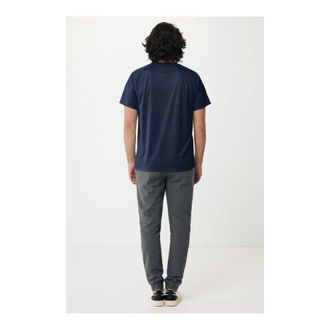 T-shirt sport séchage rapide polyester recyclé Iqoniq Tikal bleu marine | S | sans marquage | non disponible | non disponible