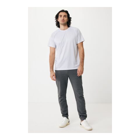 T-shirt sport séchage rapide polyester recyclé Iqoniq Tikal gris clair | L | sans marquage | non disponible | non disponible