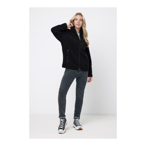Sherpa en polyester recyclé Iqoniq Diran noir | XXXL | sans marquage | non disponible | non disponible | non disponible