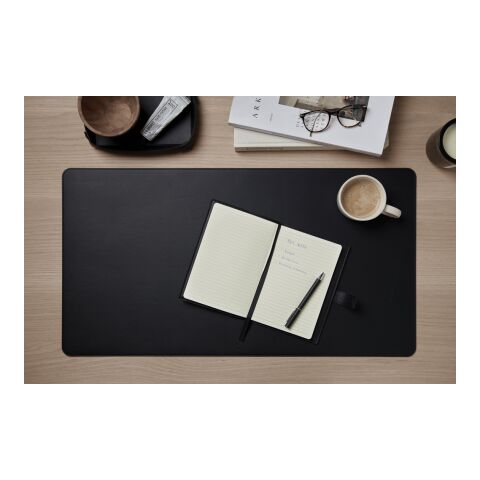 VINGA Tapis de souris en PU et PET recyclé RCS Timo noir | sans marquage | non disponible | non disponible