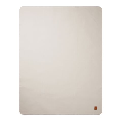 VINGA Couverture en rPET GRS Moulton beige-Gris Plume | sans marquage | non disponible | non disponible | non disponible