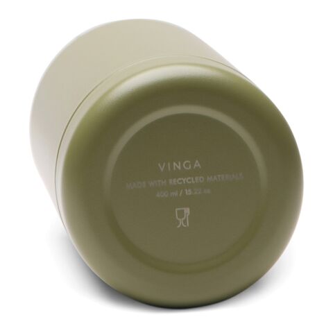 VINGA Bouteille 400ml en acier inoxydable RCS Parks vert | sans marquage | non disponible | non disponible