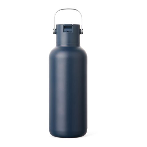 VINGA Bouteille Isotherme 600ml Cael en acier RCS bleu marine
