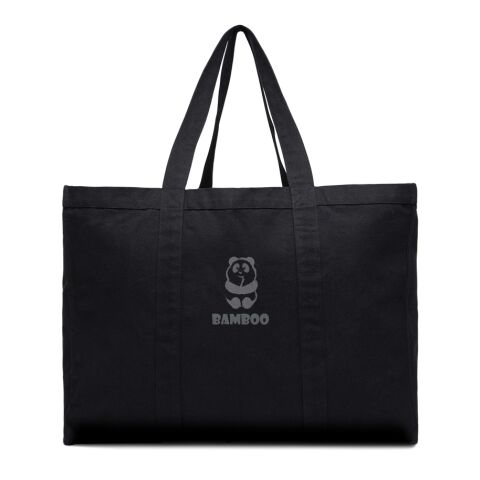 VINGA Grand tote bag en toile recyclée AWARE™ Hilo noir | sans marquage | non disponible | non disponible | non disponible