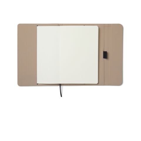 VINGA Carnet A5 en papier et PU certifié GRS Baltimore greige | sans marquage | non disponible | non disponible