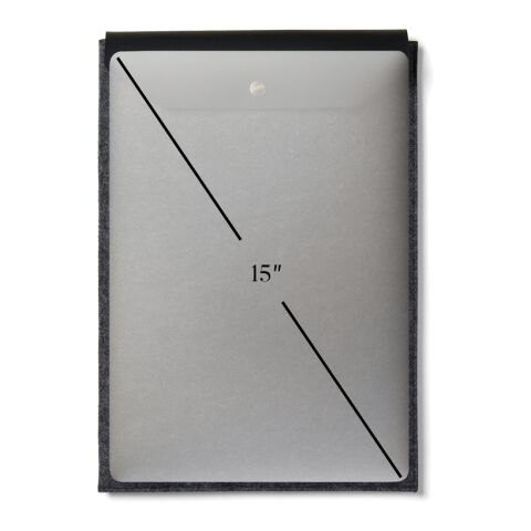 VINGA Pochette pour ordinateur 14&quot; en feutre GRS Albon noir | sans marquage | non disponible | non disponible