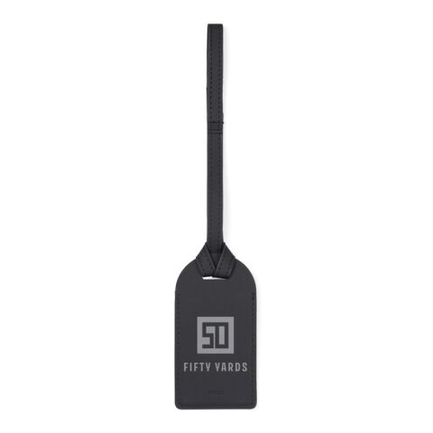 VINGA Etiquette à bagages en polyester RCS Baltimore noir | sans marquage | non disponible | non disponible