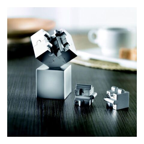 Puzzle 3D argent mate | sans marquage | non disponible | non disponible