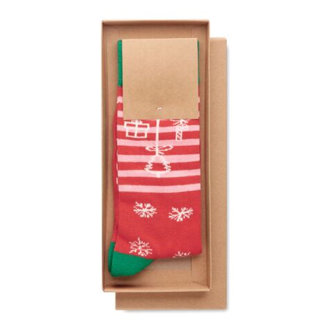 Chaussettes de Noël Taille L rouge | sans marquage | non disponible | non disponible | non disponible