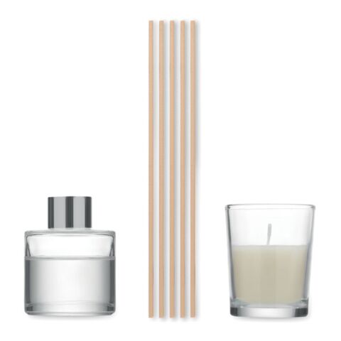 Set de bougies diffuseur beige
