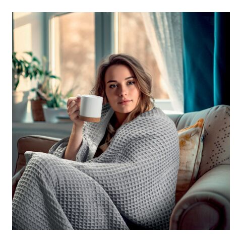 Couverture en coton 350 gr/m² beige | sans marquage | non disponible | non disponible | non disponible