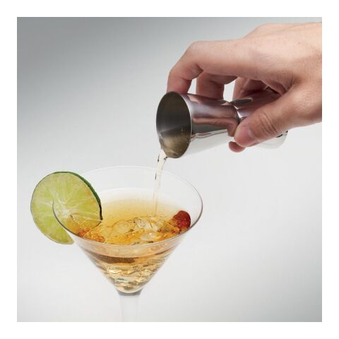 Verre doseur acier inoxydable argent mate | sans marquage | non disponible | non disponible