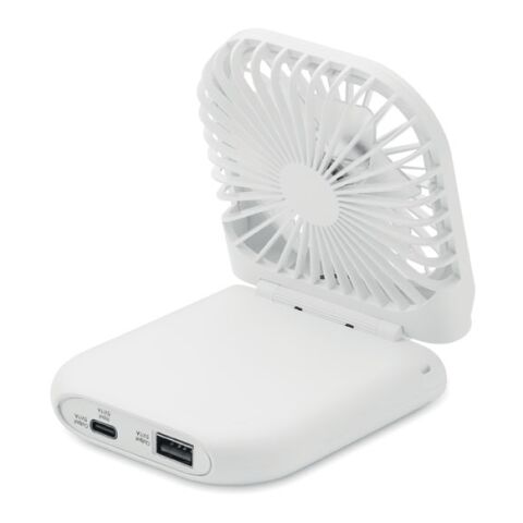 Ventilateur portable, pliable blanc | sans marquage | non disponible | non disponible | non disponible