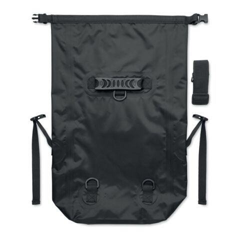 Sac à dos enroulable étanche noir | sans marquage | non disponible | non disponible | non disponible
