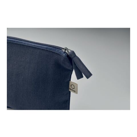 Sac cosmétique 320 gr/m² bleu | sans marquage | non disponible | non disponible | non disponible