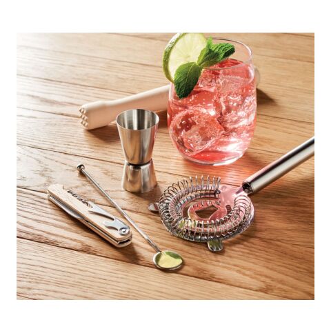 Kit cocktail 5 pièces beige | sans marquage | non disponible | non disponible | non disponible