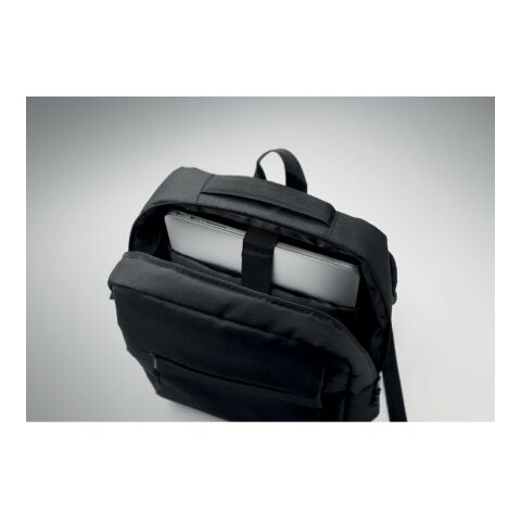 Sac à dos RPET pour ordinateur noir | sans marquage | non disponible | non disponible | non disponible