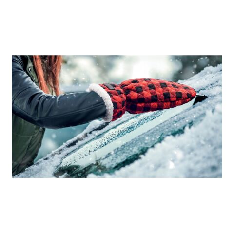 Gant grattoir matelassé rouge | sans marquage | non disponible | non disponible | non disponible