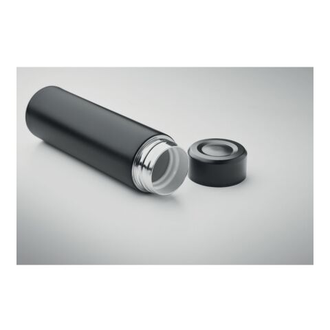 Bouteille à double paroi 420 ml noir | sans marquage | non disponible | non disponible | non disponible