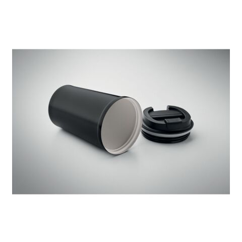 Gobelet double paroi 450 ml noir | sans marquage | non disponible | non disponible | non disponible