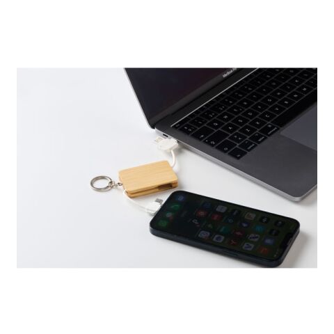 Porte-clés et câble de charge bois | sans marquage | non disponible | non disponible | non disponible