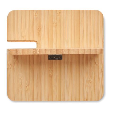 Chargeur sans fil 3 en 1 15W bois | sans marquage | non disponible | non disponible