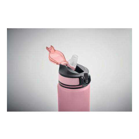 Bouteille de sport RPET 1L rose | sans marquage | non disponible | non disponible | non disponible