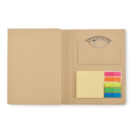 Set de papeterie avec bloc-notes beige | sans marquage | non disponible | non disponible | non disponible