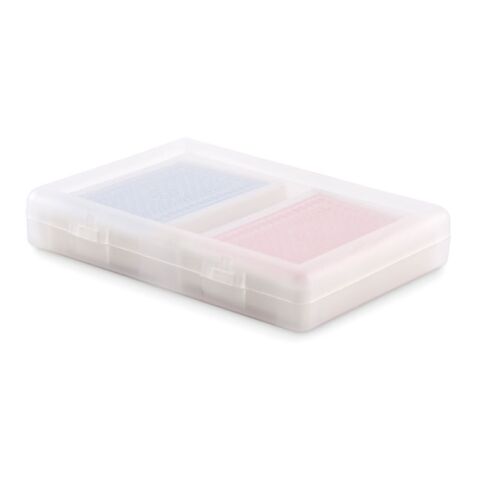 Set de cartes à jouer transparent | sans marquage | non disponible | non disponible | non disponible