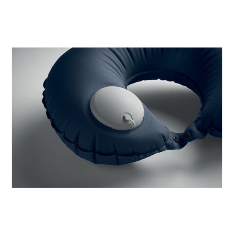 Oreiller de voyage gonflable bleu | sans marquage | non disponible | non disponible | non disponible