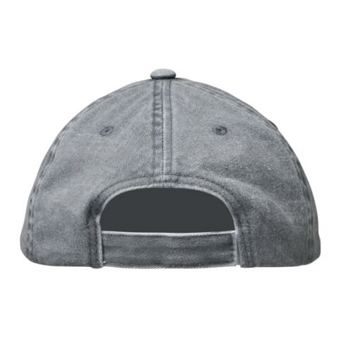 Casquette baseball à 6 pans gris | sans marquage | non disponible | non disponible | non disponible
