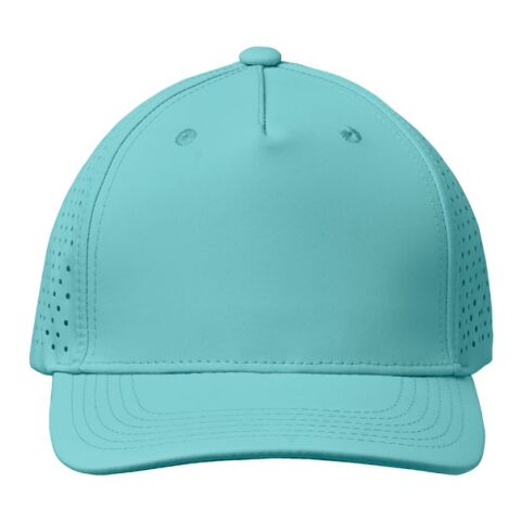 Casquette baseball à 5 pans turquoise | sans marquage | non disponible | non disponible | non disponible