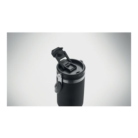 Gobelet double paroi 850 ml noir | sans marquage | non disponible | non disponible | non disponible