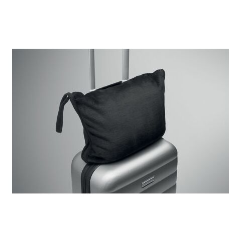 Couvertures de voyage 2 en 1 noir | sans marquage | non disponible | non disponible | non disponible