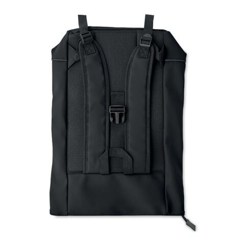 Sac à dos en PU pour ordinateur noir | sans marquage | non disponible | non disponible