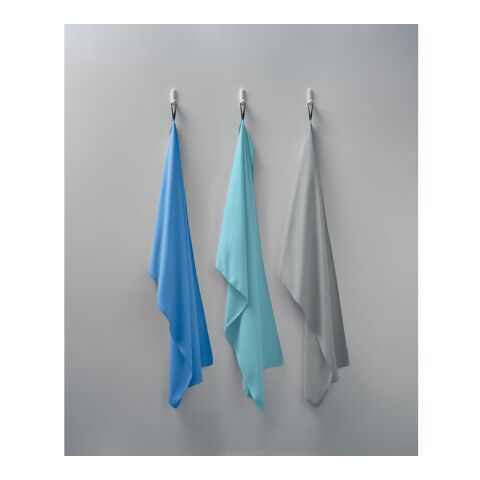 Serviette microfibre double face bleu | sans marquage | non disponible | non disponible | non disponible