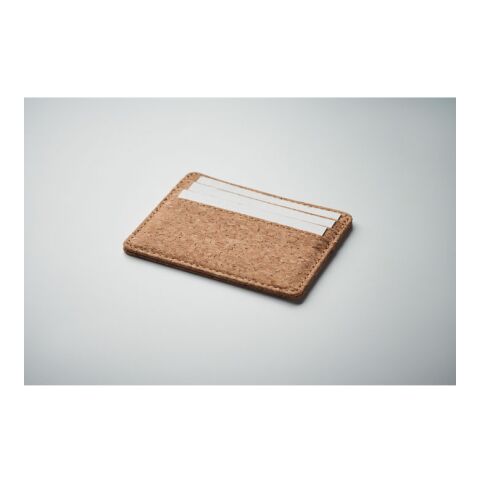 Porte-cartes en liège et RFID beige | sans marquage | non disponible | non disponible