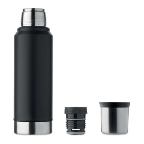 Bouteille à double paroi 1L noir | sans marquage | non disponible | non disponible | non disponible