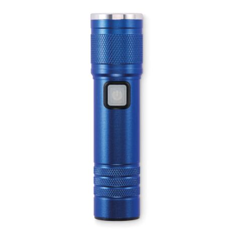 Lampe torche COB rechargeable bleu