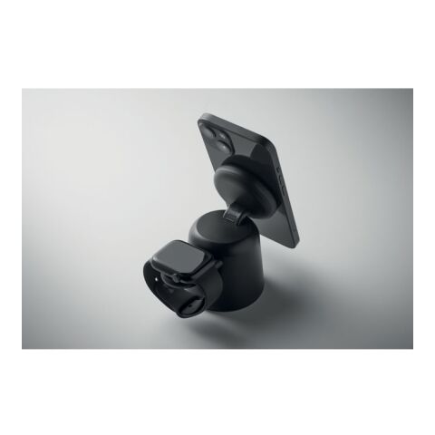 Chargeur sans fil 3 en 1 15W noir | sans marquage | non disponible | non disponible | non disponible