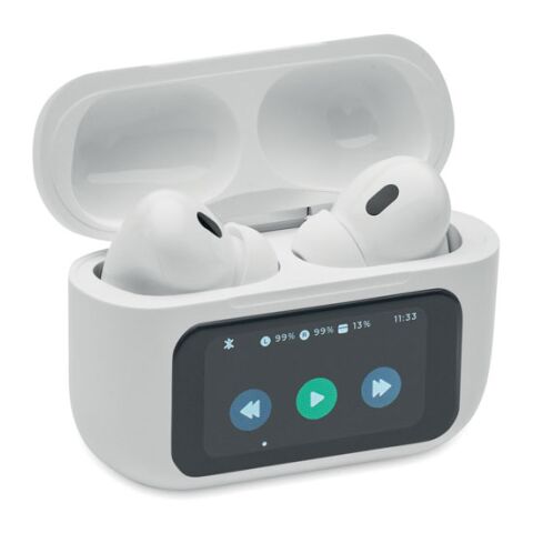 Ecouteurs TWS en ABS blanc | sans marquage | non disponible | non disponible | non disponible