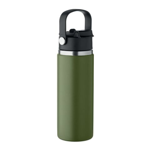 Bouteille double paroi 500 ml Vert foncé | sans marquage | non disponible | non disponible | non disponible