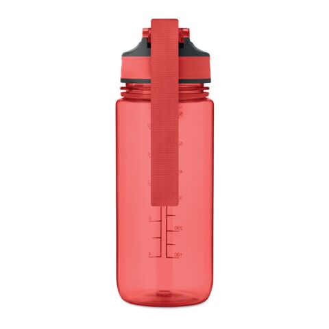 Bouteille de sport 700ml MO2792-27 rouge transparent | sans marquage | non disponible | non disponible | non disponible