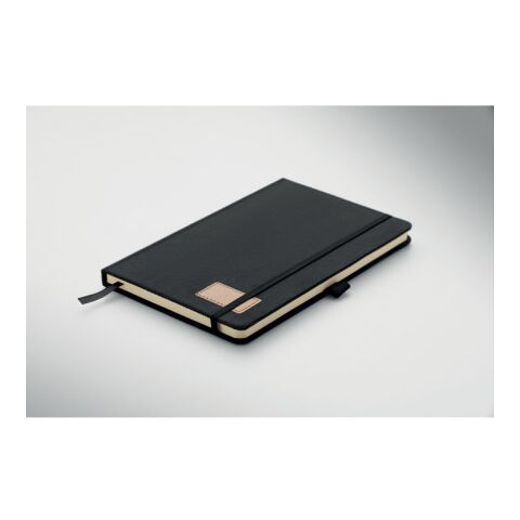 Carnet A5 rigide en RPET noir | sans marquage | non disponible | non disponible | non disponible
