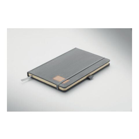 Carnet A5 rigide en RPET gris | sans marquage | non disponible | non disponible | non disponible